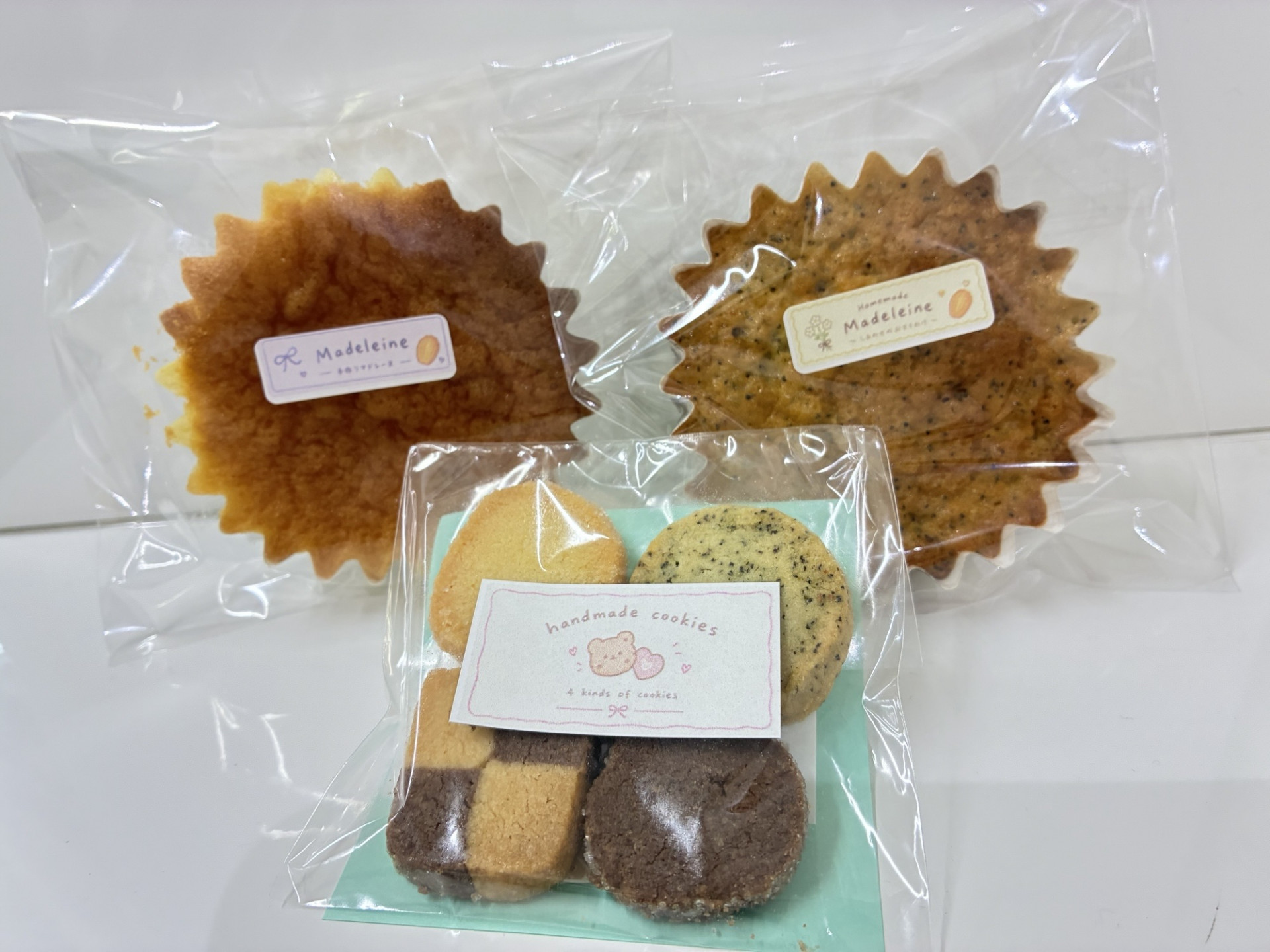 マドレーヌ クッキー